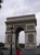 We arrive at the end of the Champs-Elysées, the Place Charles de Gaulle and l'Arc de Triomphe